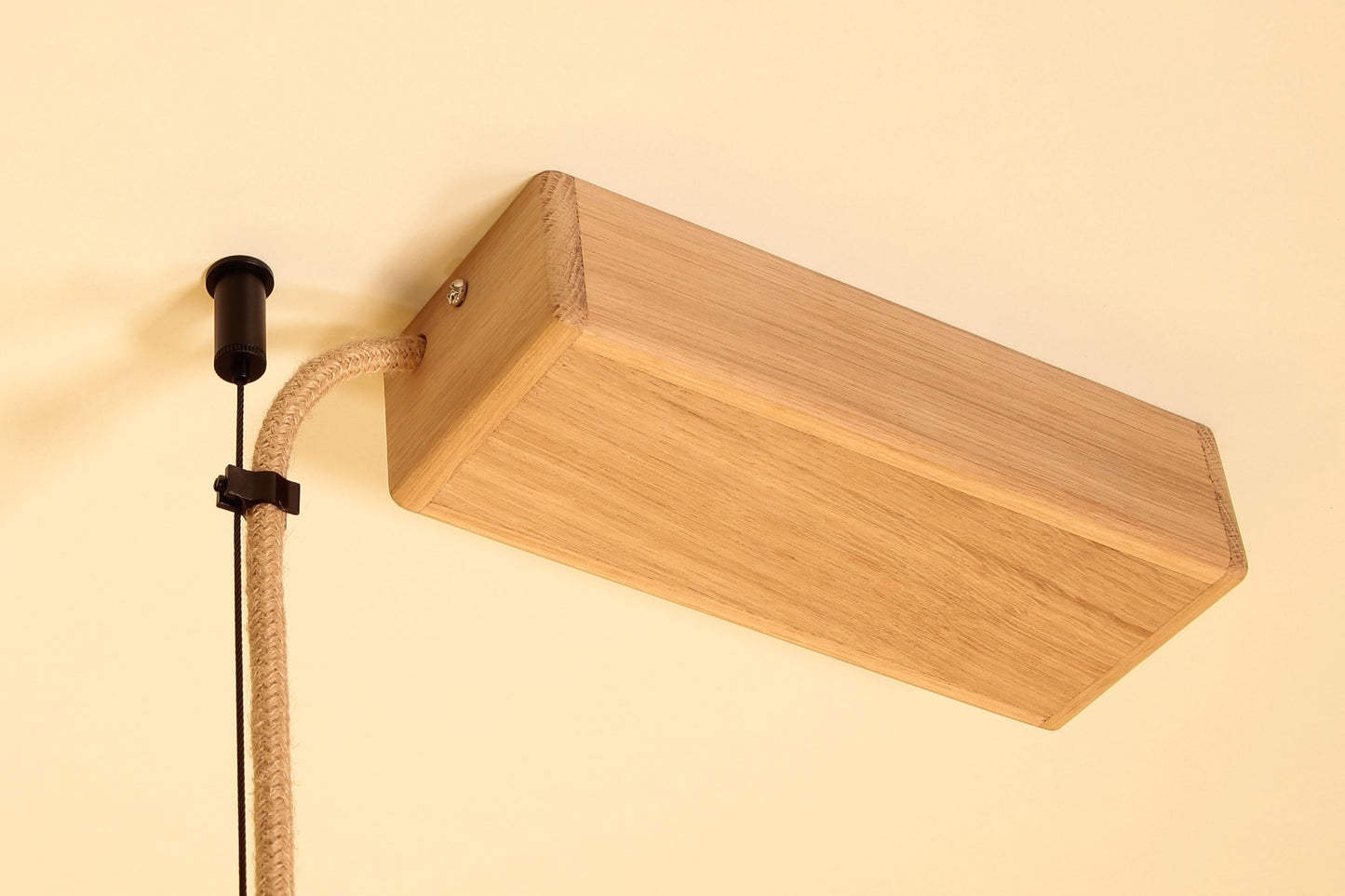 LED dining table lamp - handmade unique piece - 240cm oak branch