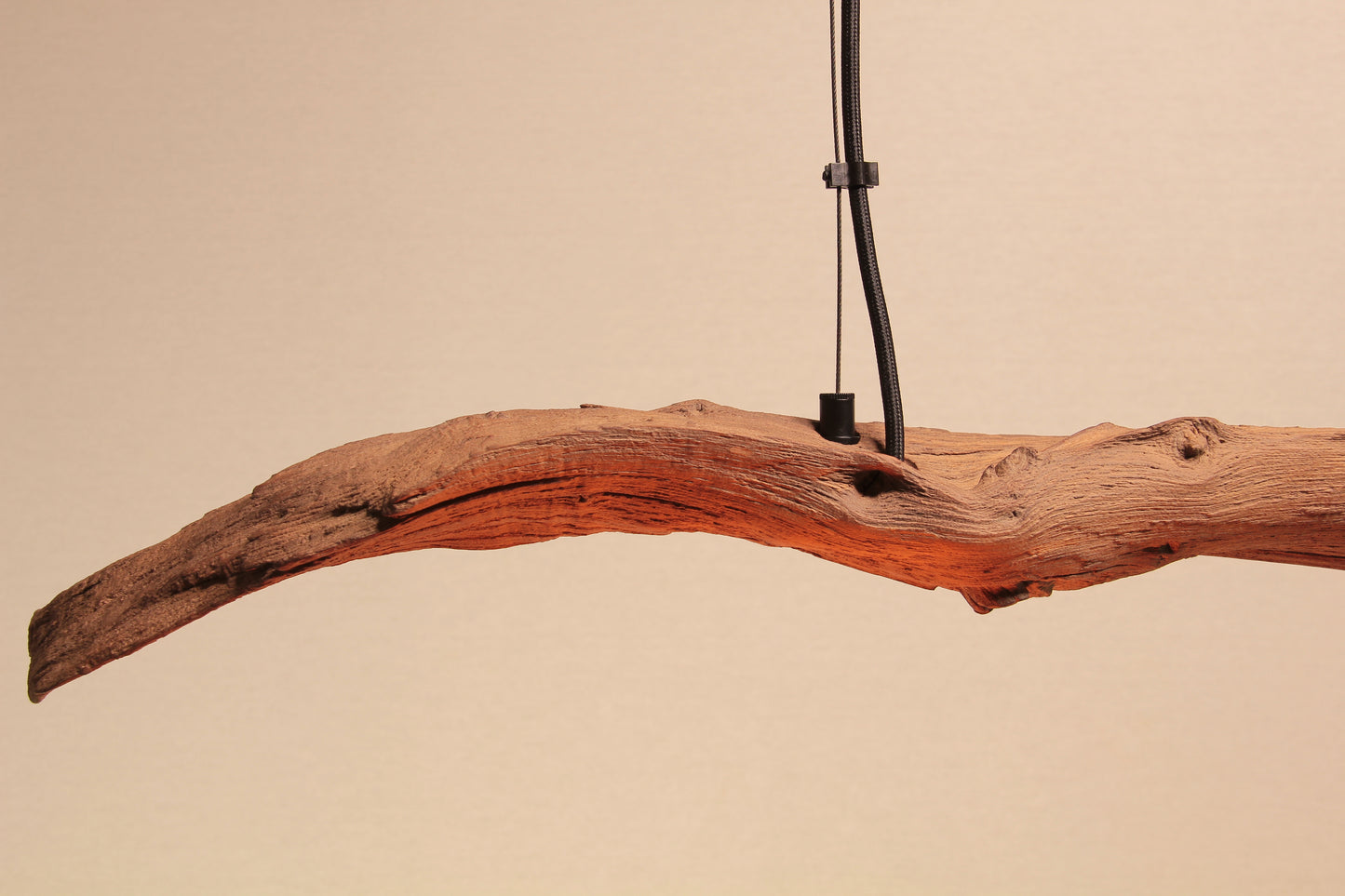Dining table lamp / LED strip / 151 cm oak branch