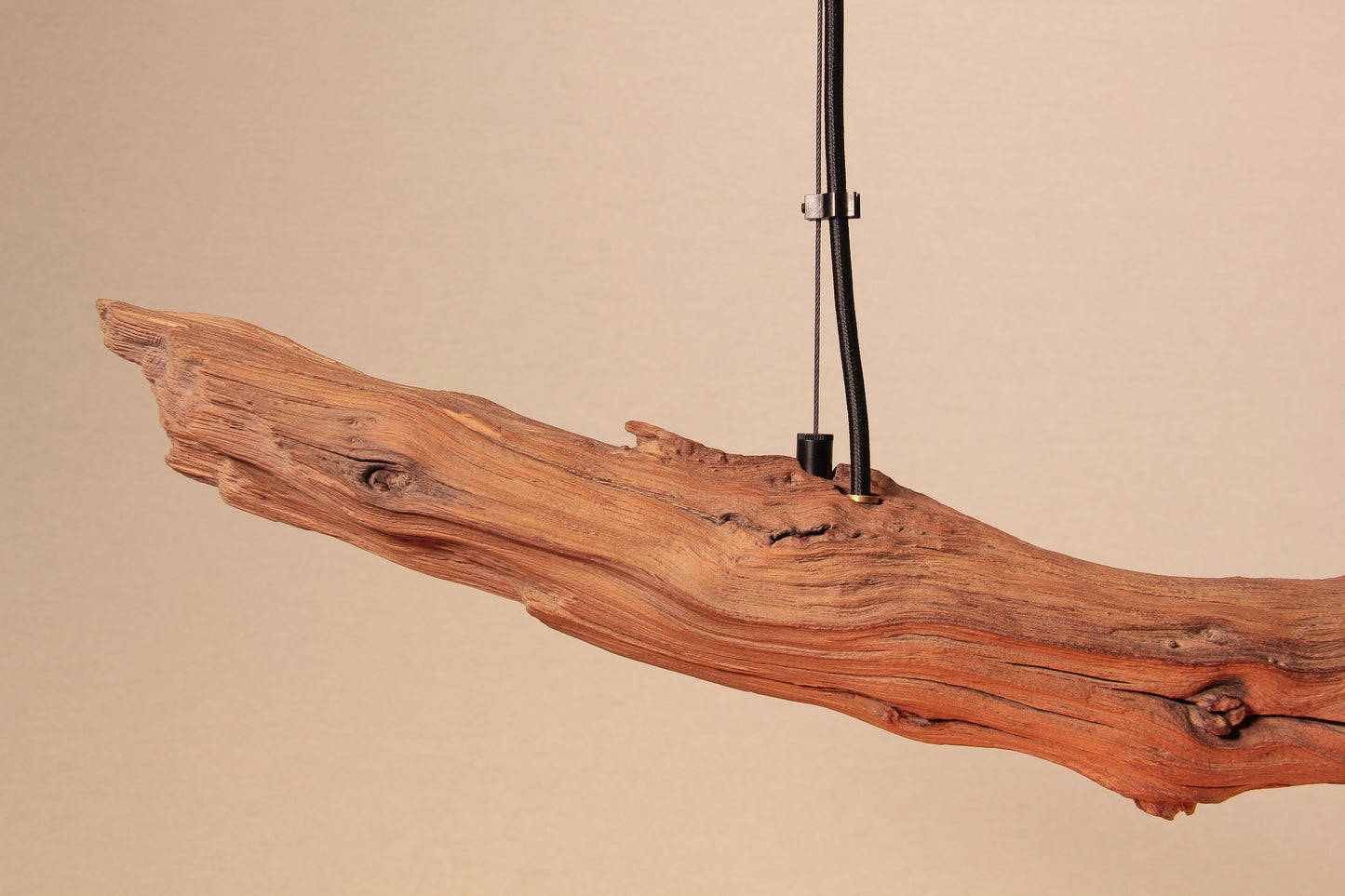 Dining table lamp / LED strip / 130 cm oak branch
