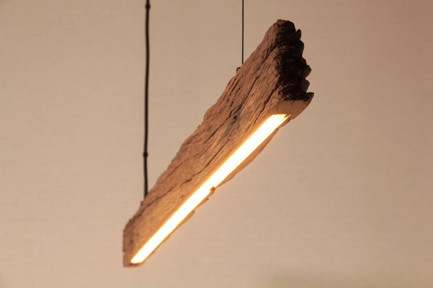 Dining table lamp / LED strip / 119 cm oak branch