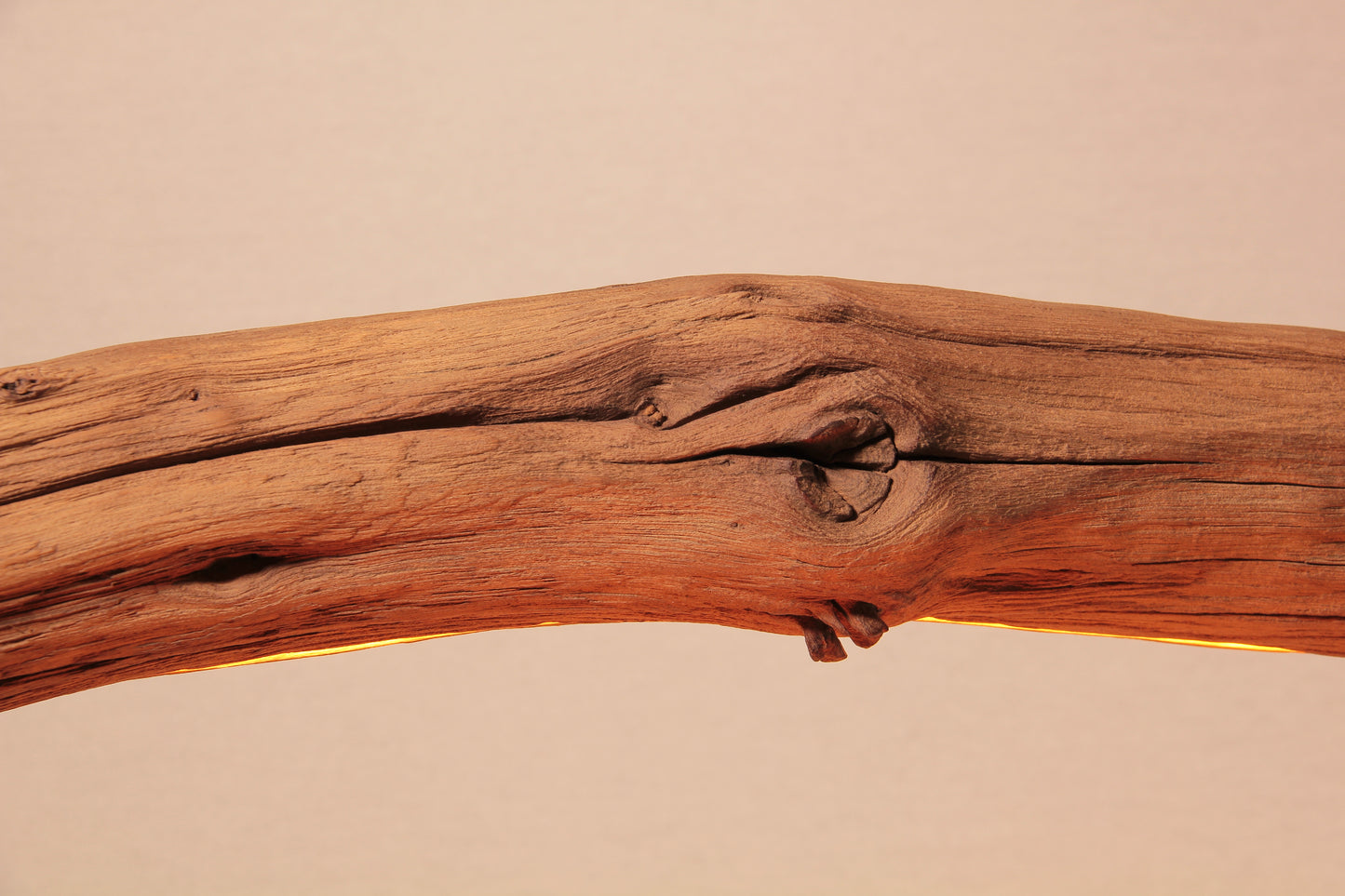 Dining table lamp - handmade unique piece - 210cm oak branch
