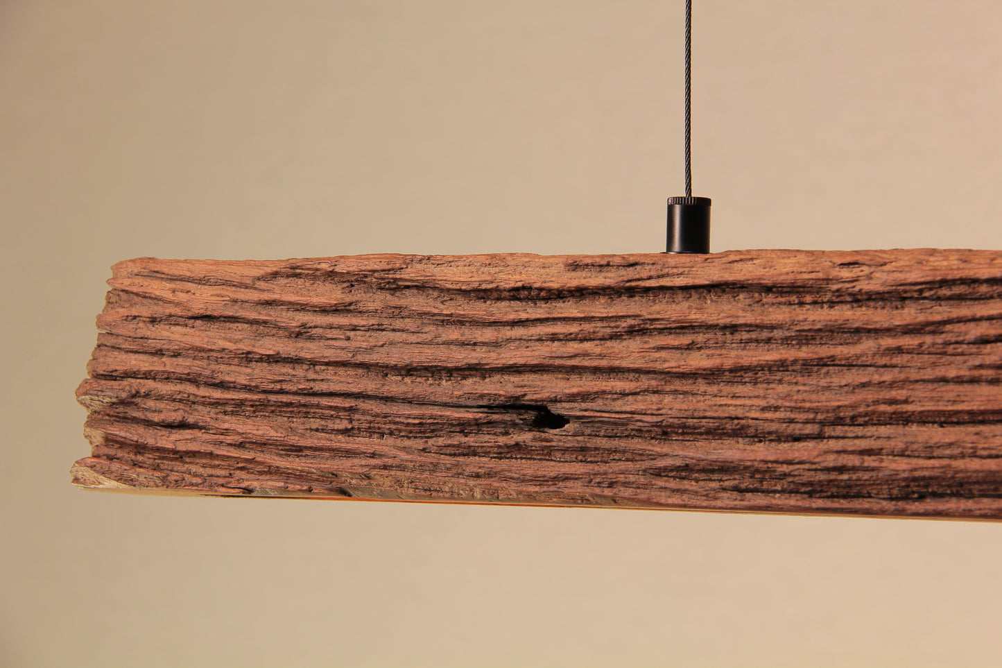Dining table lamp / LED strip / 119 cm oak branch