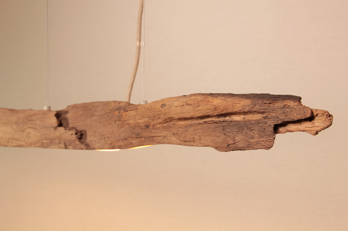 Dining table lamp / LED strip / 158 cm oak branch