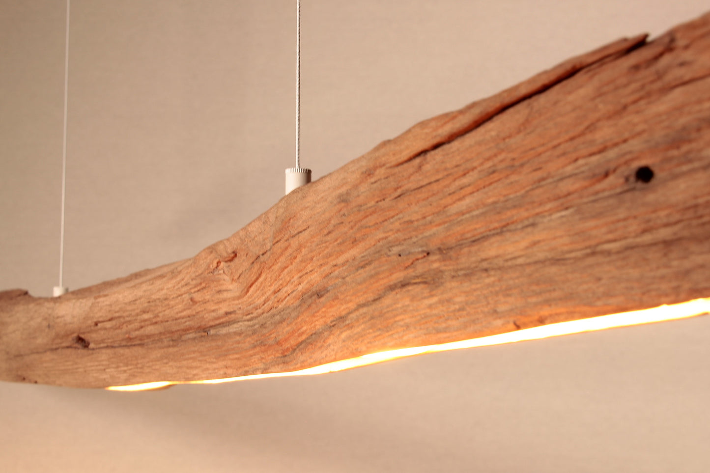 Dining table lamp / LED strip / 158 cm oak branch