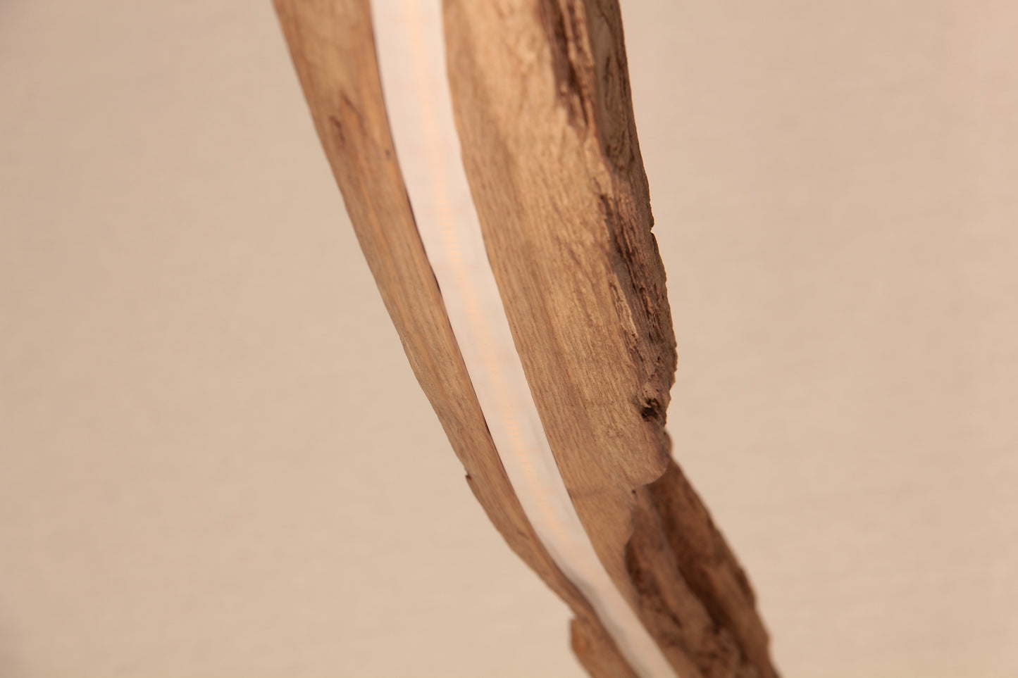 Dining table lamp / LED strip / 158 cm oak branch