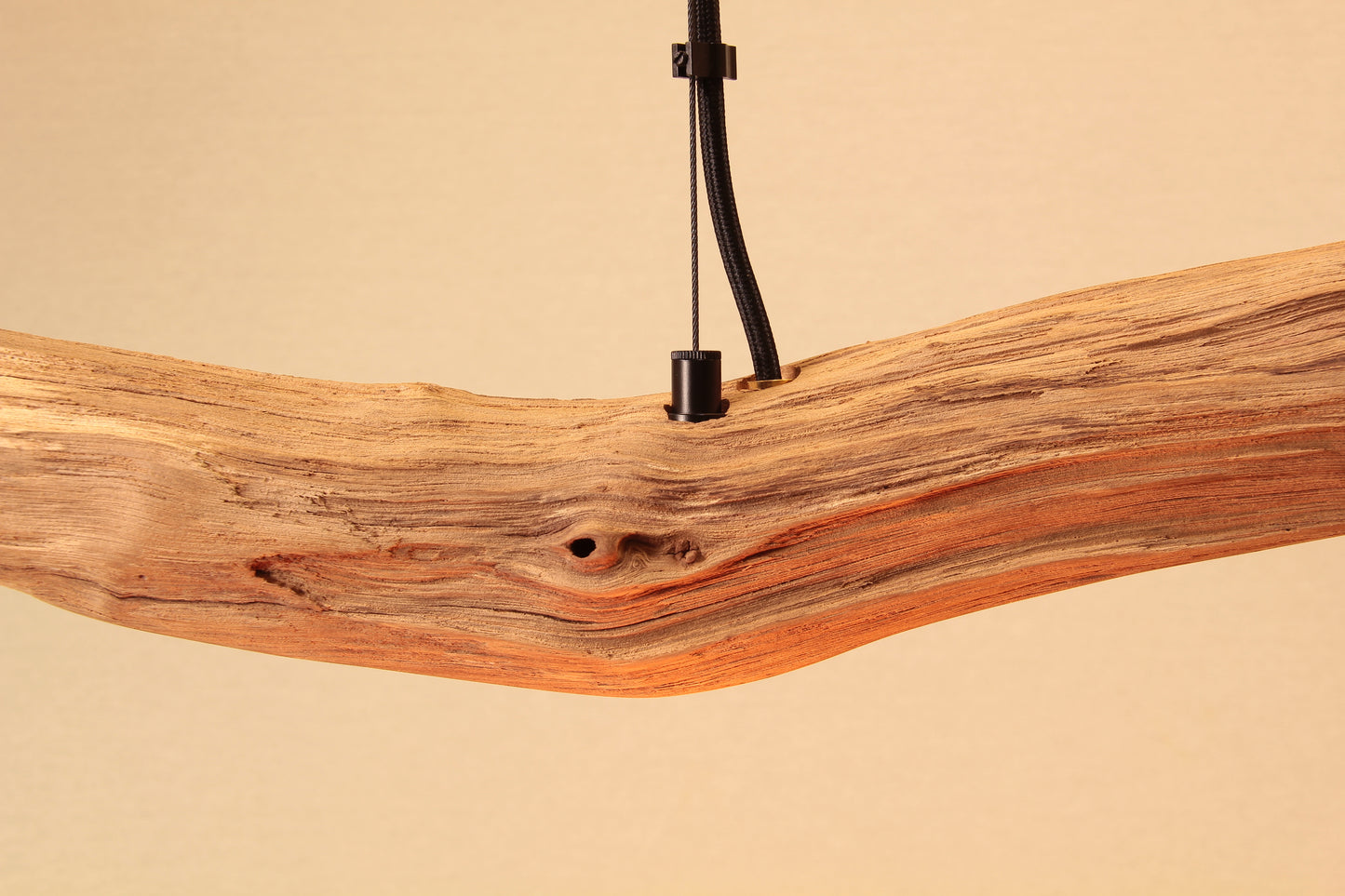 Dining table lamp / LED strip / 142 cm oak branch