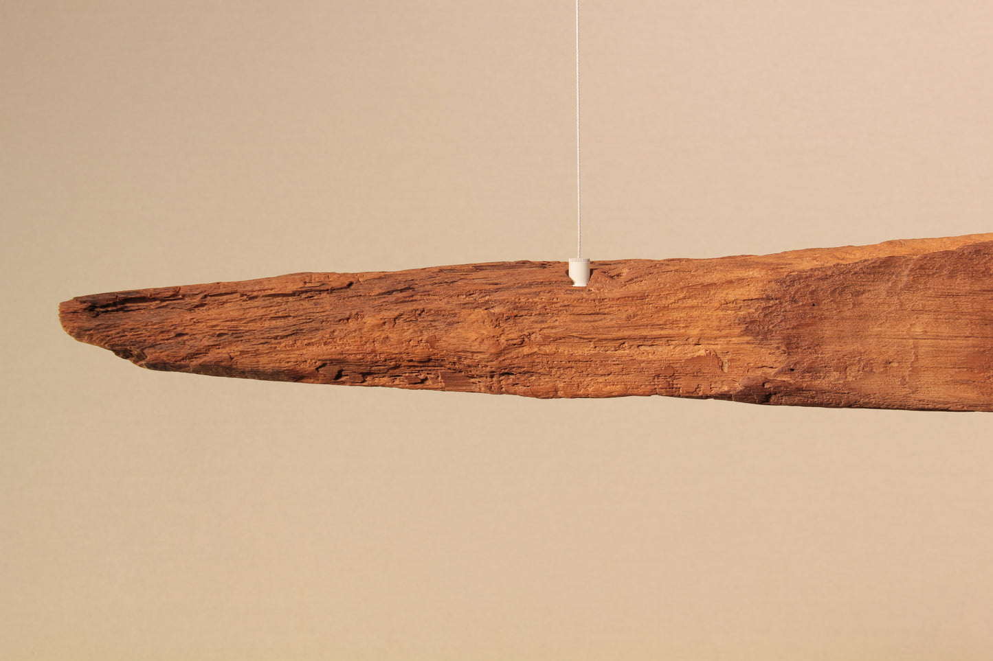 Esstischleuchte - handgefertigtes Unikat - 134cm Eichenbalken