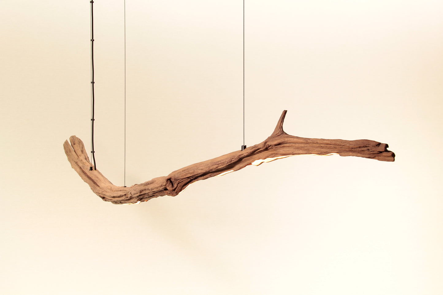 Dining Table Lamp - Handcrafted One-of-a-Kind Piece - 234 cm Oak Branch