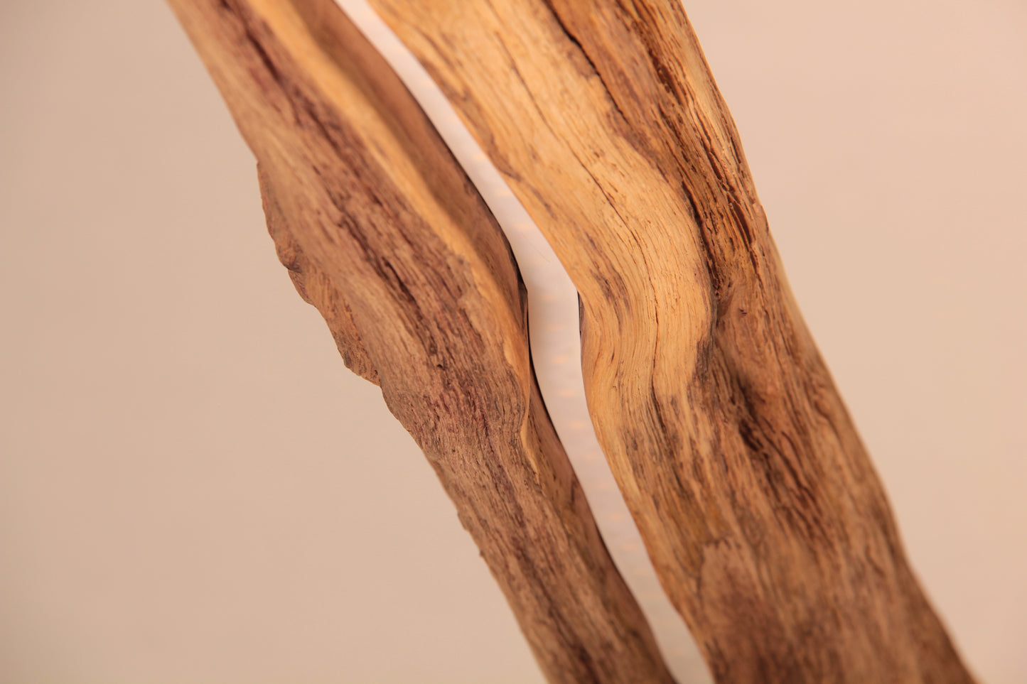 Dining table lamp - handmade unique piece - 184cm oak branch