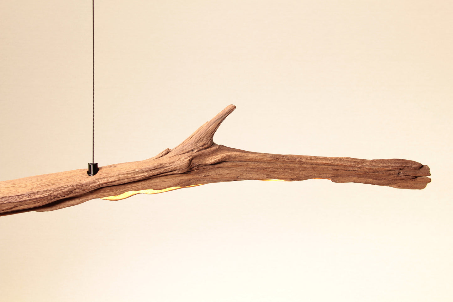 Dining Table Lamp - Handcrafted One-of-a-Kind Piece - 234 cm Oak Branch