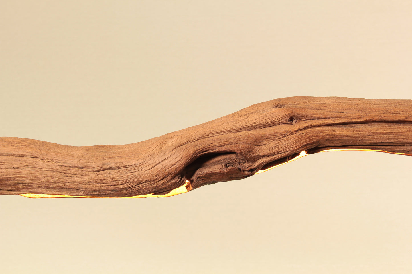 Esstischleuchte - handgefertigtes Unikat - 124cm Eichenast