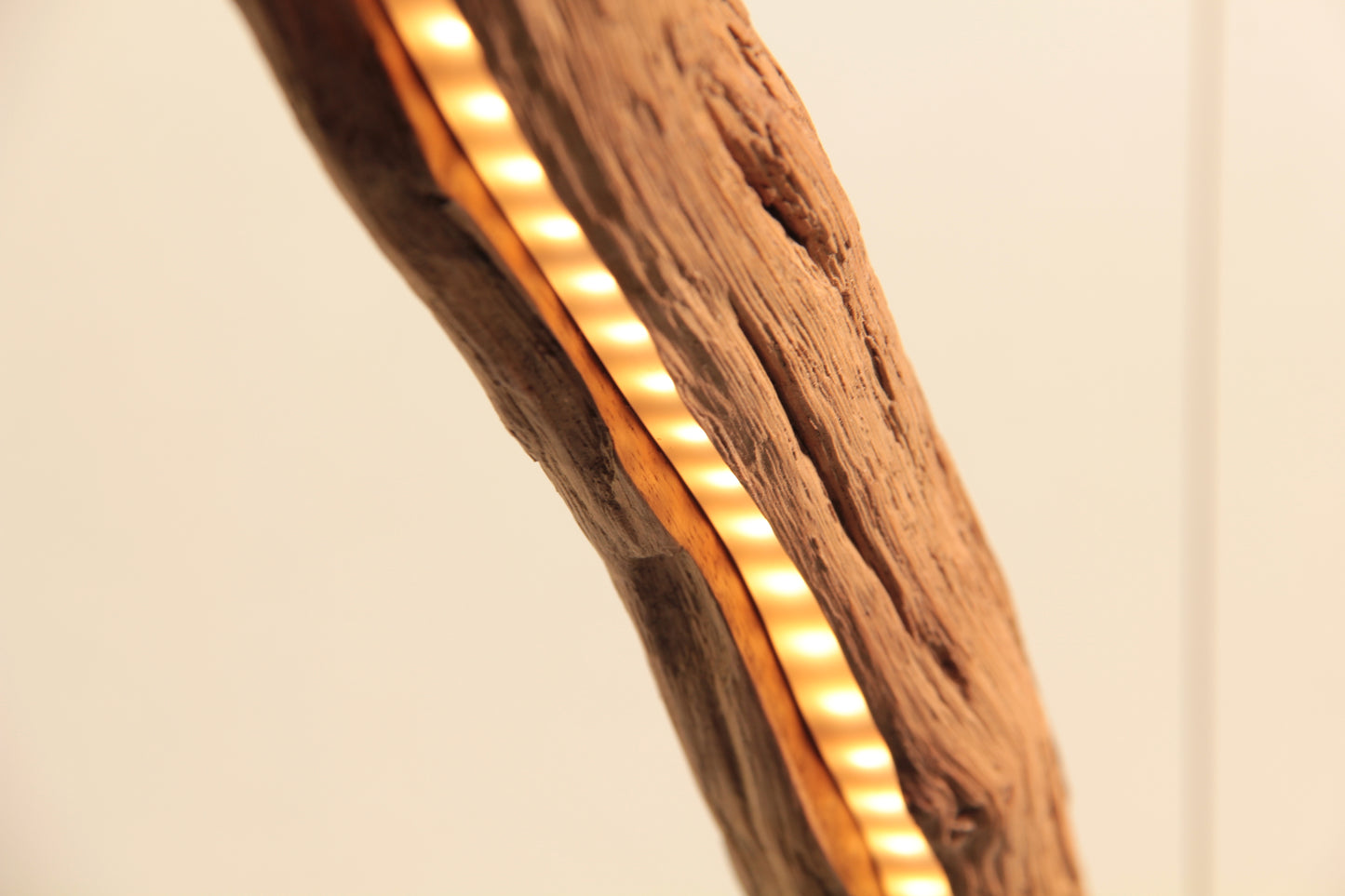 Dining table lamp - handmade unique piece - 151cm oak branch
