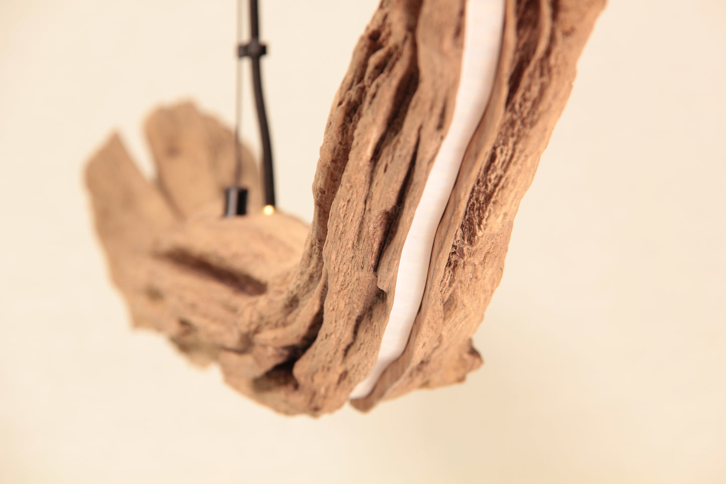 Dining Table Lamp - Handcrafted One-of-a-Kind Piece - 234 cm Oak Branch