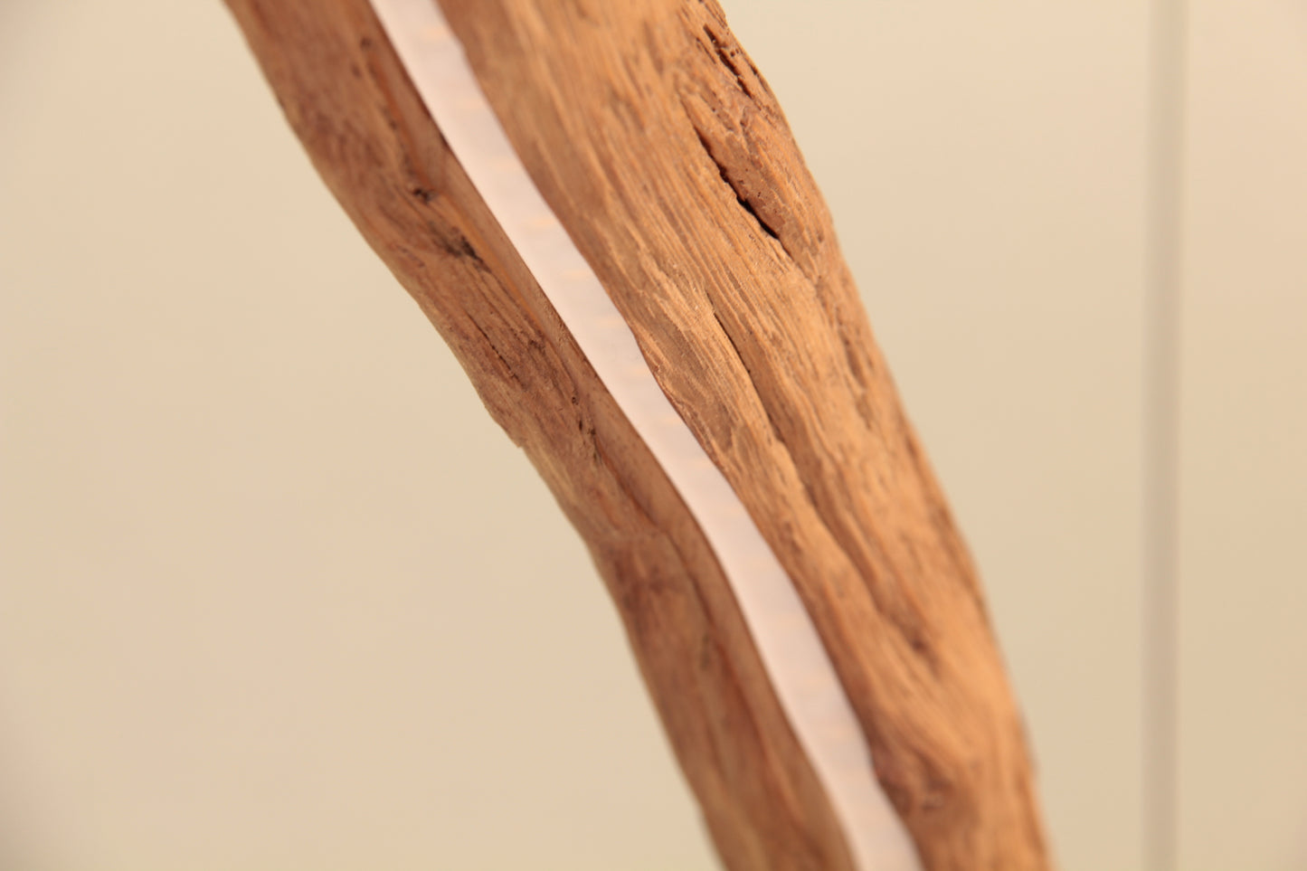 Dining table lamp - handmade unique piece - 151cm oak branch