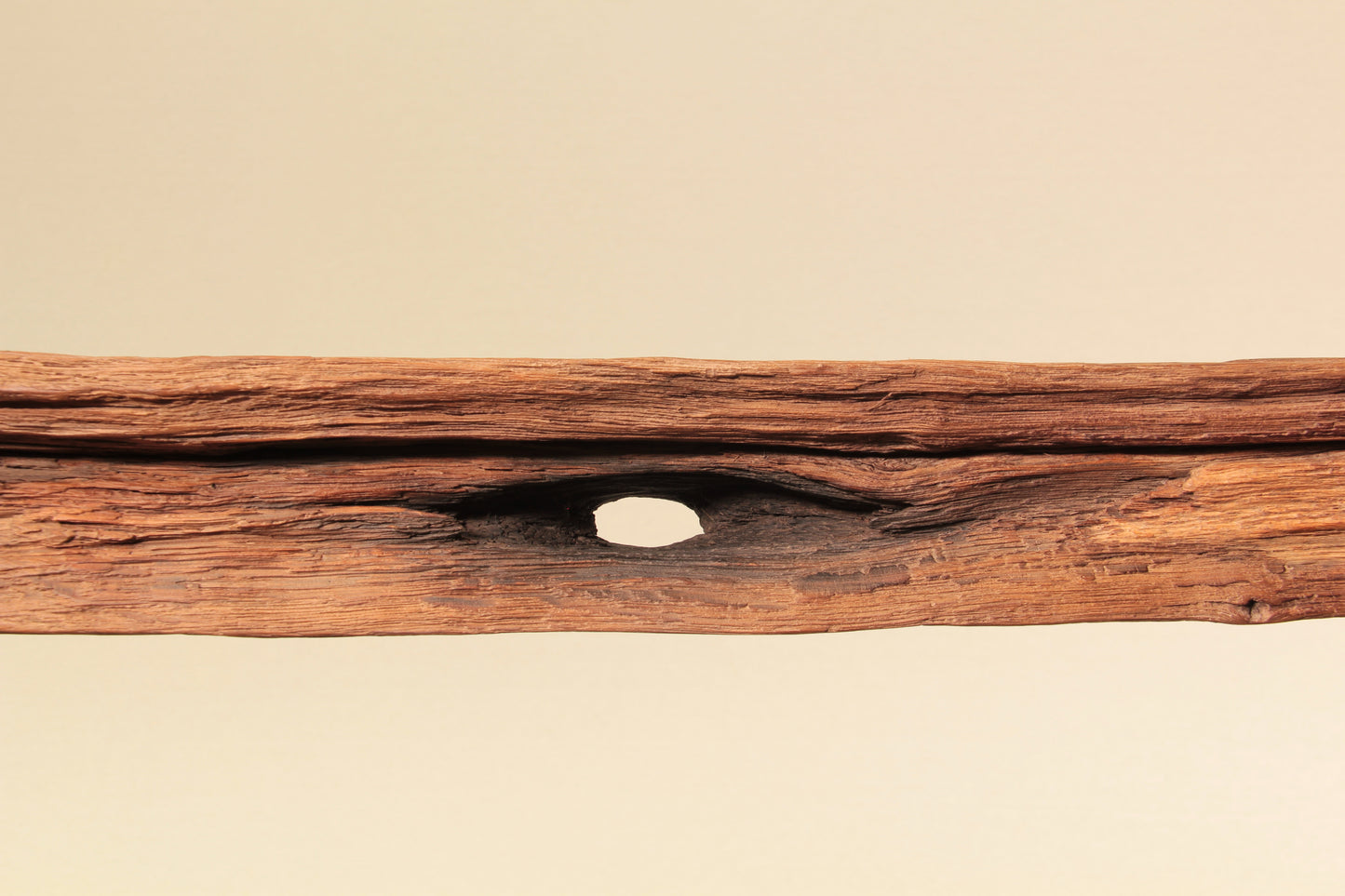 Dining table lamp - handmade unique piece - 200cm oak beam