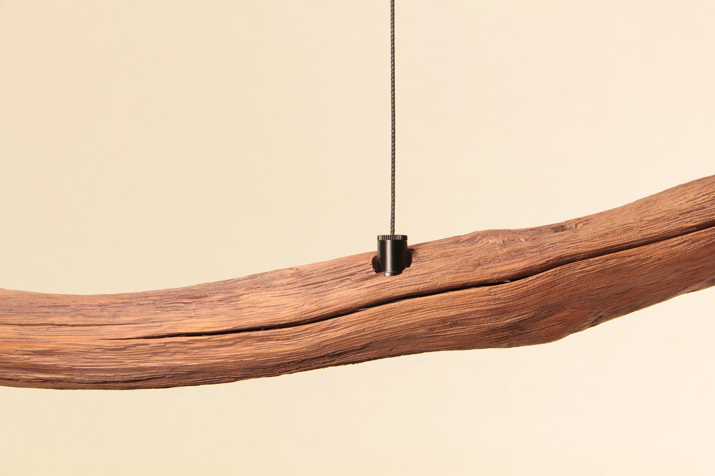 Esstischleuchte - handgefertigtes Unikat - 146cm Eichenast