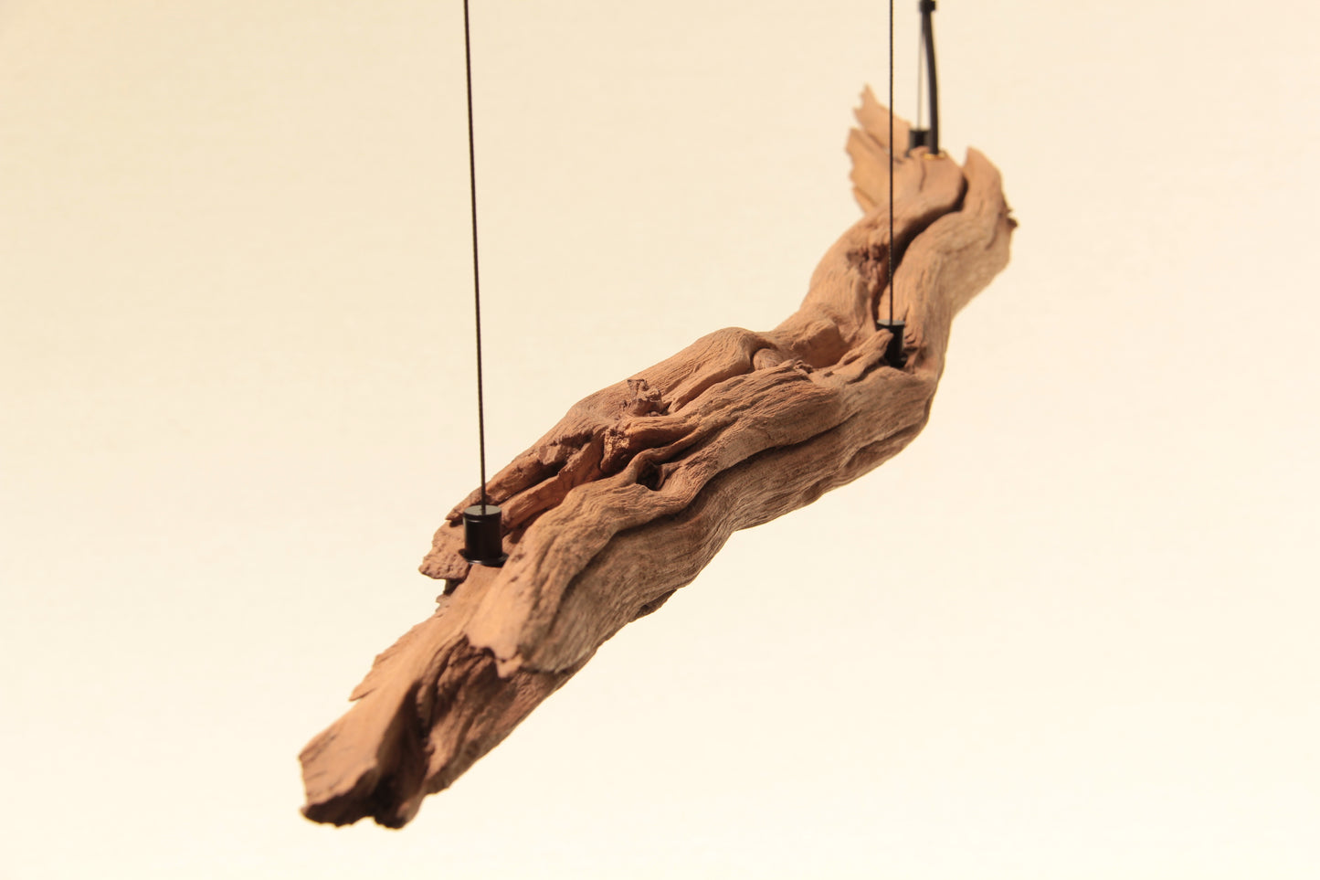 Esstischleuchte - handgefertigtes Unikat - 115cm Eichenast