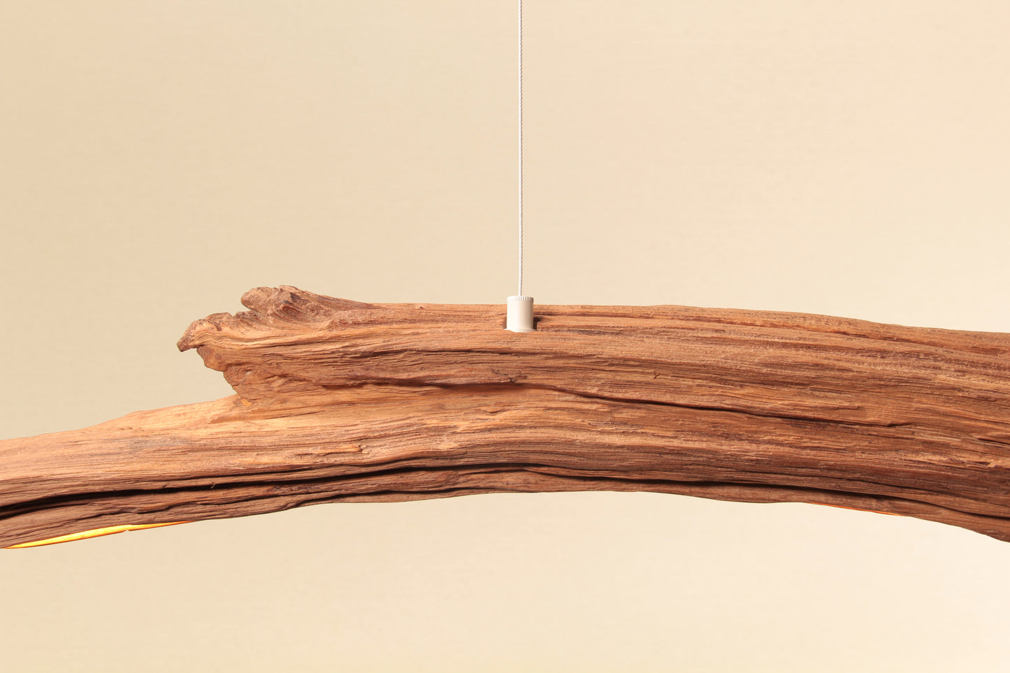 Dining table lamp - handmade unique piece - 152cm oak branch