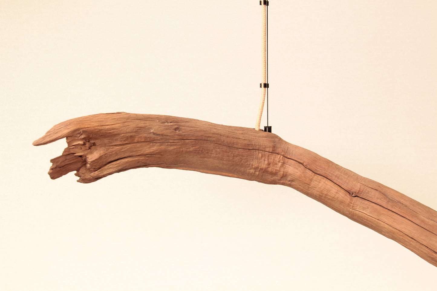 Dining table lamp - handmade unique piece - 184cm oak branch