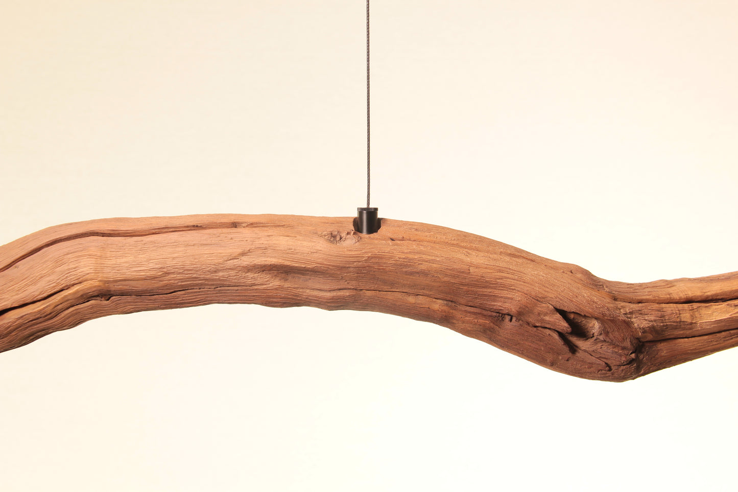 Dining table lamp - handmade unique piece - 184cm oak branch