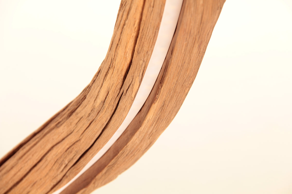 Dining table lamp - handmade unique piece - 229cm oak branch