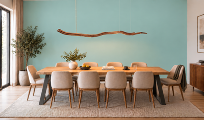 Dining Table Pendant Light - 229 cm Oak Branch - Handcrafted One-of-a-Kind
